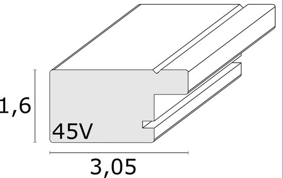 cadre photo en plastique marron