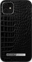 iDeal Of Sweden Atelier Case Introductory iPhone 11/XR Neo Noir Croco Silver - Recycled