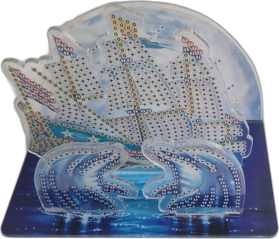 MOMAKA 5D DIY Diamond Painting Kits Dolfijn, Ronde Boor