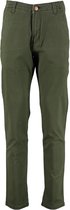 Wrangler casey armygroene chino katoen stretch - Maat W31-L32