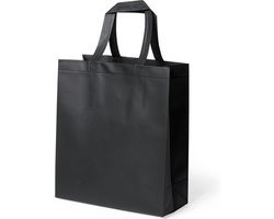 Top 10 Boodschappentassen 2026: Zwarte polyester draagtas 35 x 40 x 15 cm