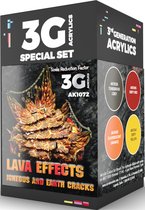 Lava Effects. 3rd Generation Wargame Color Set - AK-Interactive - AK-1072