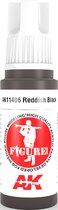 Reddish Black - 17ml - AK-Interactive - AK-11406