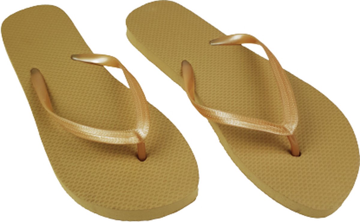Merkloos Sans marque Slippers Taupe