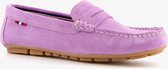 Hush Puppis suede dames mocassins - Paars - Maat 39