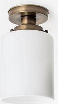 Art Deco Trade - Plafonnière Strakke Cilinder 20's Brons