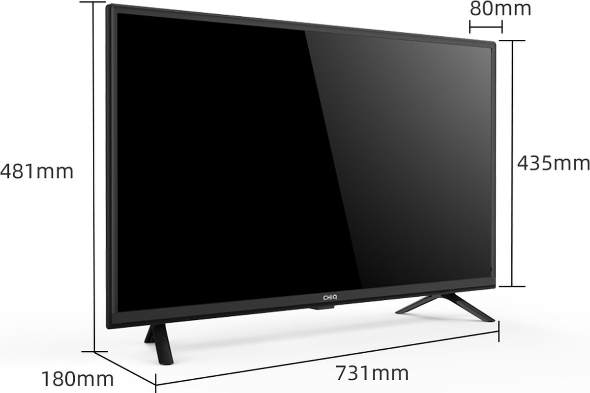 Téléviseur LED CHiQ L32G5W, 80 cm (32 pouces), lecture Blu-Ray par
