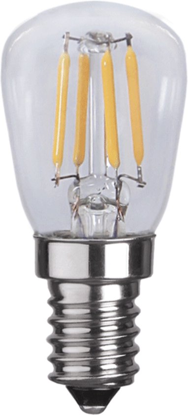 Kogellamp - E14 - 2.8W - Extra Warm Wit - 2700K - Dimbaar - Filament - Helder