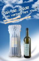 Air-Paq AP7A Rode Wijn / Olijfolie Luchtkolomzak - Luchtkussen Verpakking - Beste Bescherming voor Fles (hoogte onder 32cm) - 500 pcs per doos