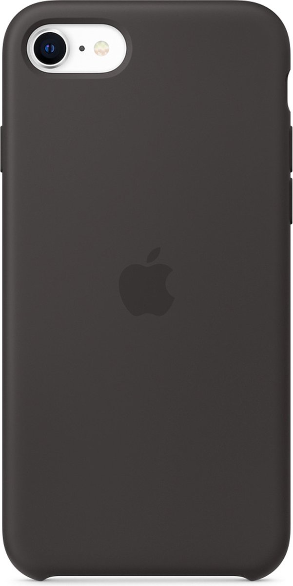 Apple iPhone SE Silicone Back Cover Zwart