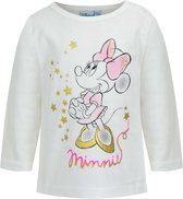 Minnie Mouse T-shirt Wit Baby Maat 96 cm 36 Maanden