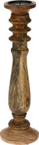 Kandelaar - hout - kaarsenhouder - kaars -decoratieve accessoires - decoratie woonkamer - 45 cm Hoog