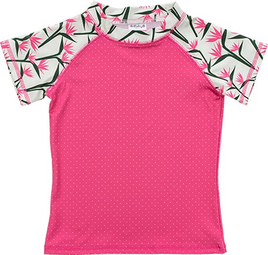 Ducksday - UV Zwemshirt - korte mouw - voor kinderen meisje - Coco - 98/104