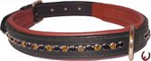 Leren halsband Sunrise Light - Halters&Collars - Leren halsband - honden - L