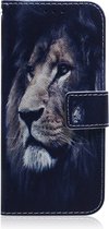 Apple iPhone 11 Hoesje - Mobigear - Design Serie - Kunstlederen Bookcase - Lion - Hoesje Geschikt Voor Apple iPhone 11
