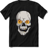 Halloween T-Shirt | Horror Liefhebber Kleding Kado Heren / Dames | Perfect Weerwolf , Monster , Vleermuis en Pompoen Cadeau Shirt | Grappige Zinnen, Spreuken en Teksten | Maat M