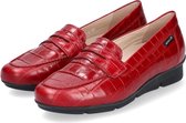 Mephisto Diva - dames moccasin - rood - maat 40.5 (EU) 7 (UK)