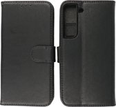 Samsung Galaxy S22 Hoesje - Book Case Telefoonhoesje - Kaarthouder Portemonnee Hoesje - Wallet Cases - Zwart