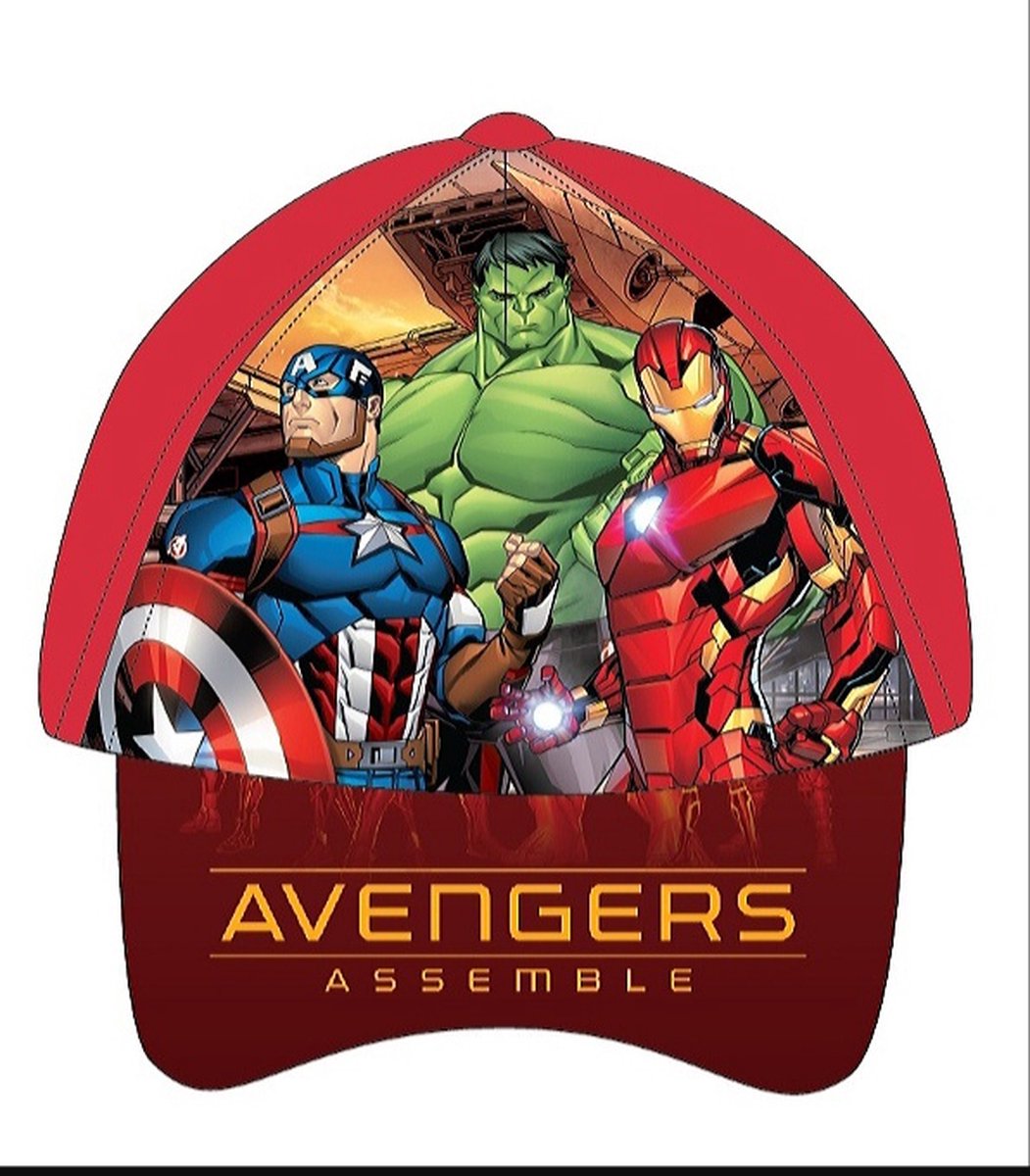 Marvel Avengers cap - pet - maat 54 cm