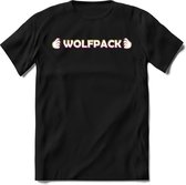 Wolfpack T-Shirt | Saitama Inu Wolfpack Crypto Ethereum kleding Kado Heren / Dames | Perfect Cryptocurrency Munt Cadeau Shirt Maat 3XL
