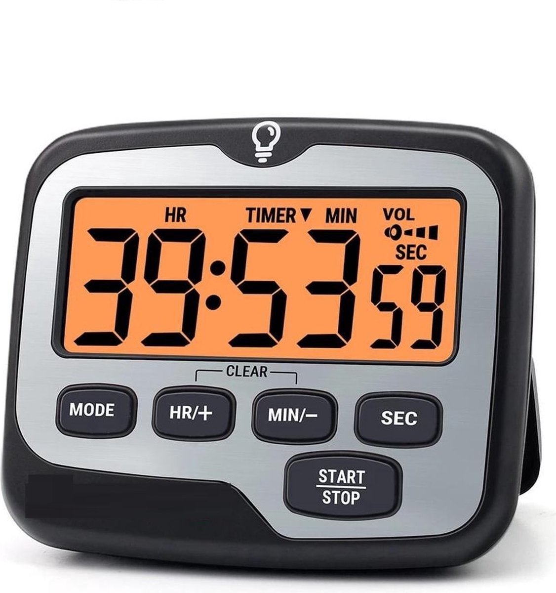 Digitale + Magnetische kookwekker/keukenwekker/kooktimer/keukentimer met standaard