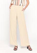 LOLALIZA Geklede broek - Beige - Maat 40