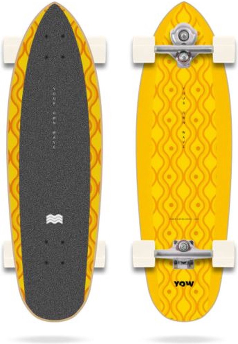 Yow J-bay 33 Surf Skateboard Complete