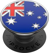 PopSockets PopGrip - Verwisselbare Telefoonbutton en Standaard - Enamel Australische Vlag
