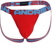 Andrew Christian Almost Naked Bamboo Jock Rood - MAAT XL - Heren Ondergoed - Jockstrap Heren - Heren Jock