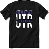 Utrecht - Domstad | TSK Original & vintage | T-Shirt Heren - Dames | Paars | Perfect Cadeau Shirt | Grappige Spreuken - Zinnen - Teksten | Maat L