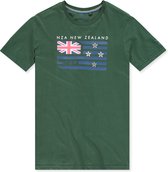 NZA New Zealand Auckland Korte mouw T-shirt - 22BN725 Hoffmans MidGroen (Maat: L)