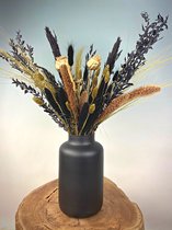 Droogbloemen boeket "Golden Ely" | 70cm | Verras jouw moeder met dit chique geschenk op Moederdag | Luxe en Sfeervol