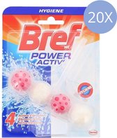 Bref Power Active Hygiëne WC Blok (Voordeelverpakking) - 20 x 50 g