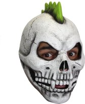 Masker Punk Skull voor volwassenen | Halloween | Griezel | Eng