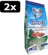 2x RENSKE MOP KALK/EEND GEPERST 3KG