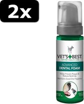 2x VETS BEST DENTAL FOAM 120ML