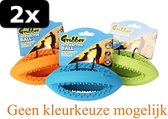 2x GRUBBER RUGBYBAL MINI ASS 19X9X9CM