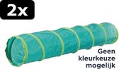 2x SPEELTUNNEL VOOR KONIJNEN 117X19CM