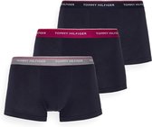 Tommy Hilfiger - Heren Onderbroeken 3-Pack Boxers - Blauw - Maat XL