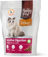 Hobby First Feline kattenvoer Sensitive Digestion 800 gram - Kat