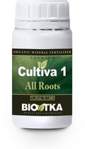 BioTka CULTIVA 1 ALL ROOTS 250 ml. - Wortelstimulator - wortel - plantvoeding - biologische plantvoeding - bio supplement - hydro plantvoeding - plantvoeding aarde - kokosvoeding -