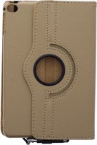 LuxeBass Apple iPad Mini 4 / 5 2019 Draaibaar Hoesje met stylus pen Multi stand Case - Goud