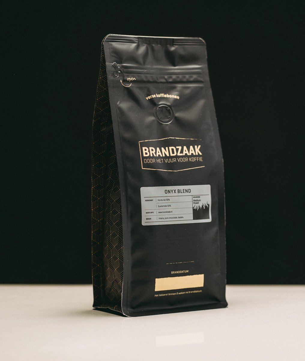 Brandzaak - Onyx Blend 1000 gram - Verse Koffiebonen - Specialty Blend - Specialty Coffee - Ambachtelijk gebrand op bestelling