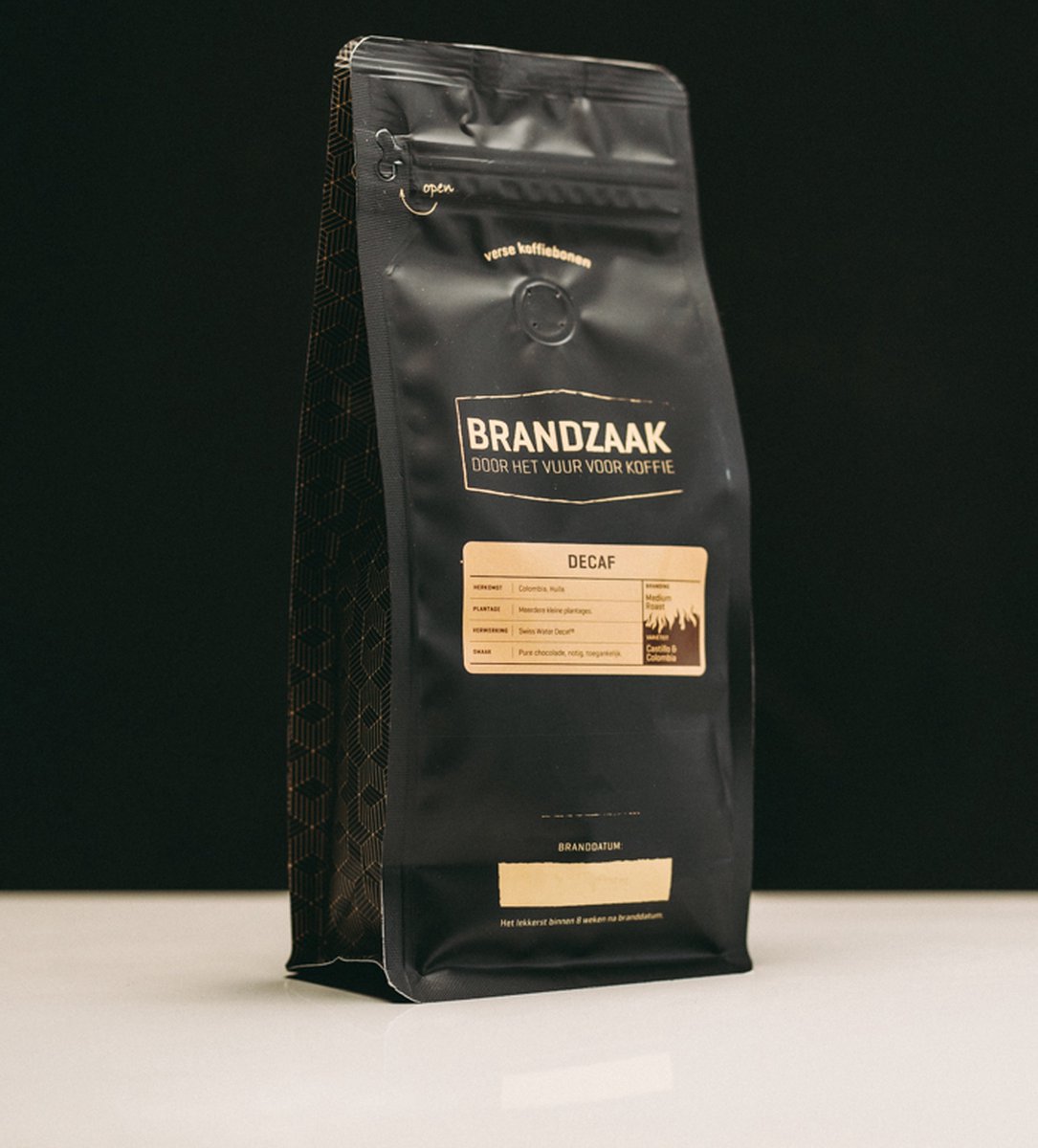 Brandzaak - DECAF Colombia Huila 1000 gram - Verse Koffiebonen - Single Origin - Specialty Coffee - Ambachtelijk gebrand op bestelling