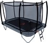 Avyna Pro-Line trampoline 223 - 305x225 cm + Royal Class Veiligheidsnet & gratis Trapje - Grijs