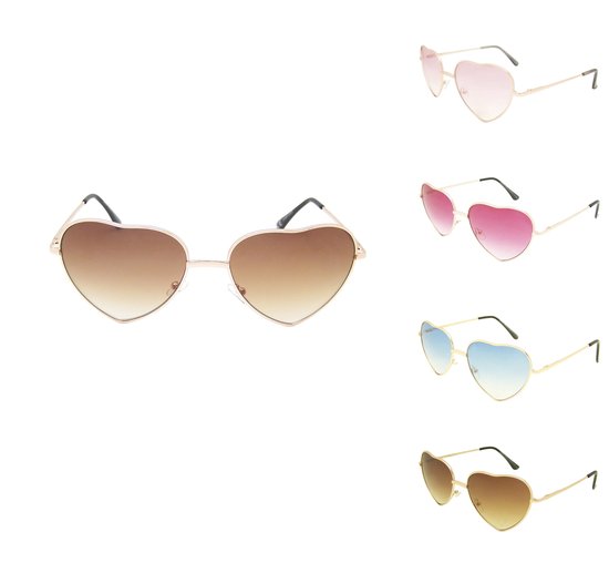 Sun Fun Hartjes Zonnebril - Premium Zonnebril - Dames & Heren - Trendy & Cool - Uniseks - UV400 — afbeelding 3