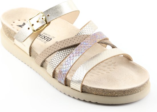 Mephisto HULEDA V. Chaussons femme Adultes Couleur Wit beige Taille 36 bol