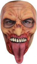 Masker Zombie Tongue voor volwassenen | Halloween | Griezel | Eng