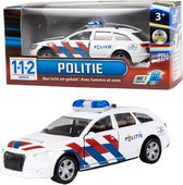 112 Politieauto+licht/gel.1:43