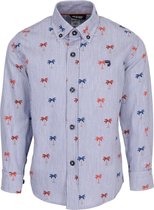 J&JOY - Overhemd Jongen 03 Praia Stripes Palms